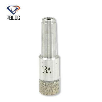 Cuerpo con cuerda afilada y cónica con base de cristal de diamante