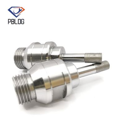 Fabricación de perforaciones sólidas roscadas de alta velocidad y de alta calidad de diamantes