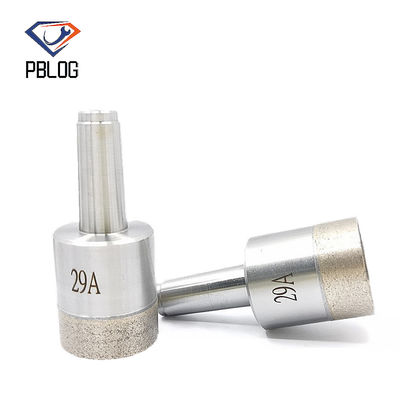 PBLOG Partículas de diamante combinadas en una broca de vidrio