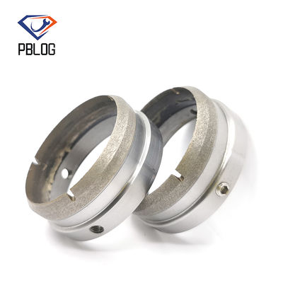 PBLOG de perforación de diamantes con cubierta de chanfrado herramientas de hardware de vidrio conjunto de chanfrado hueco