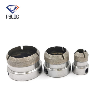 PBLOG conjunto de chanfrado hueco de perforación de diamantes chanfrado de cubierta de vidrio herramientas de hardware