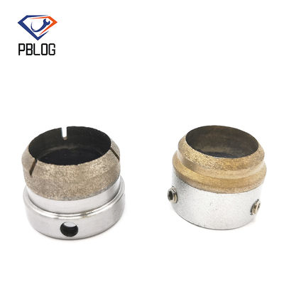 PBLOG perforación de vidrio trozo hueco conjunto de chanfrado de perforación de diamantes chanfrado cubierta de herramientas de hardware de vidrio