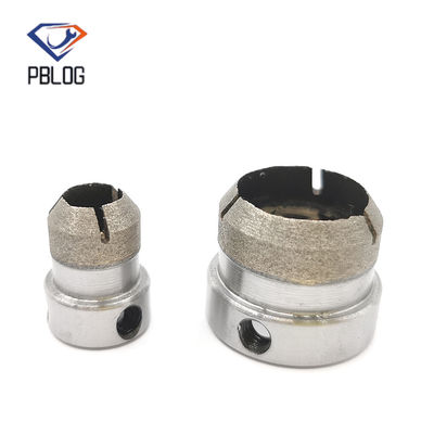 PBLOG perforación de vidrio trozo hueco conjunto de chanfrado de perforación de diamantes chanfrado cubierta de herramientas de hardware de vidrio