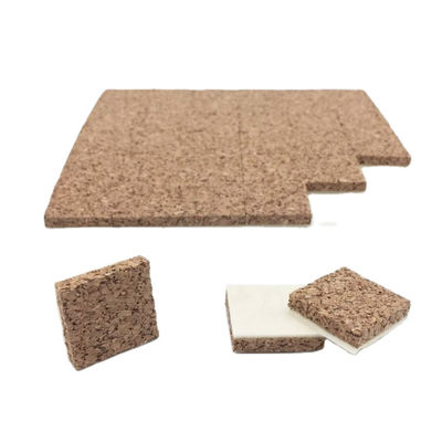 PBLOG venta caliente Protector de divisores de vidrio Bloques de corcho para protección de vidrio almohadillas de tapón de corcho almohadilla de corcho estático