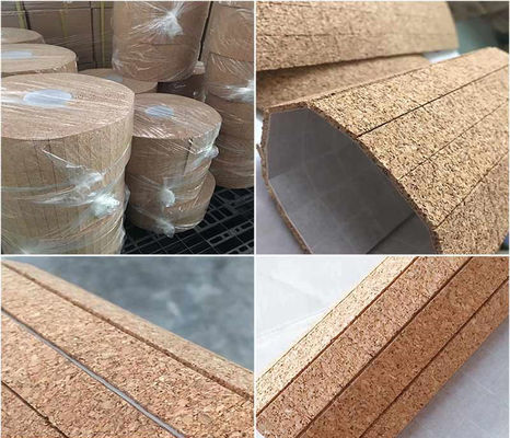 Bloque de corcho separador de vidrio espaciador de protección de juntas de madera