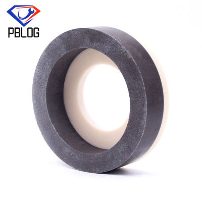 Rueda de pulido de goma de goma importada de la muela abrasiva 150m m de la taza de la rueda que enarena