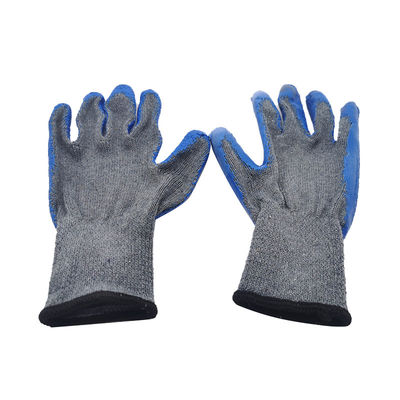 Guantes de goma industriales protectores personales trenzados de los equipos 0.3KG respirables