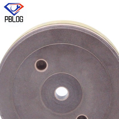 OBM caucho en forma de cuenco de pulido de cristal de Polierscheibe de la rueda de 6 pulgadas