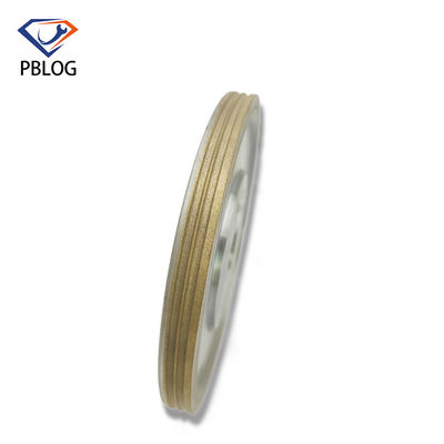 DPE Grit Diamond Grinding Wheel Double Groove que procesa velocidad