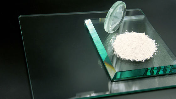 Color blanco de pulido de la mano del polvo de la tierra rara del óxido de cristal del cerio