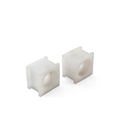 Pelotillas modificadas para requisitos particulares del bloque del cojinete de plástico de las piezas de cristal de la lavadora