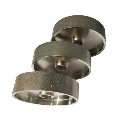 Metal de madera de electrochapado Grit Silver Customized de la muela abrasiva