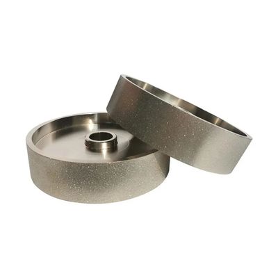 Metal de madera de electrochapado Grit Silver Customized de la muela abrasiva