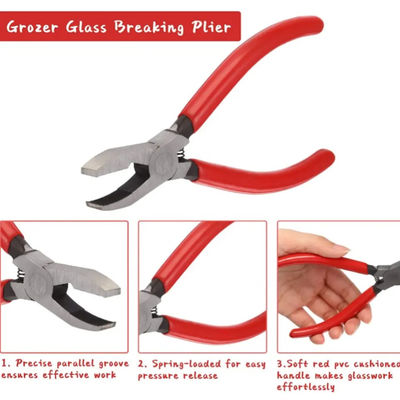Equipos del cortador de vidrio de mosaico de Tool Set Cutter del electricista del OEM 8 pedazos