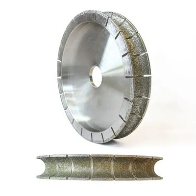 La muela abrasiva dividida en segmentos vidrio electrochapó 150 Grit Grinding Wheel
