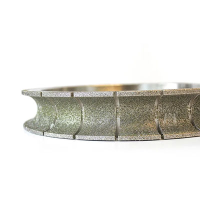 La muela abrasiva dividida en segmentos vidrio electrochapó 150 Grit Grinding Wheel