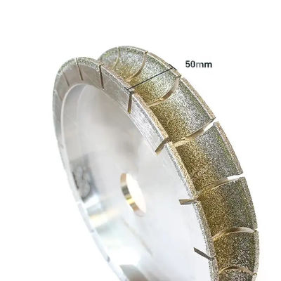 La muela abrasiva dividida en segmentos vidrio electrochapó 150 Grit Grinding Wheel