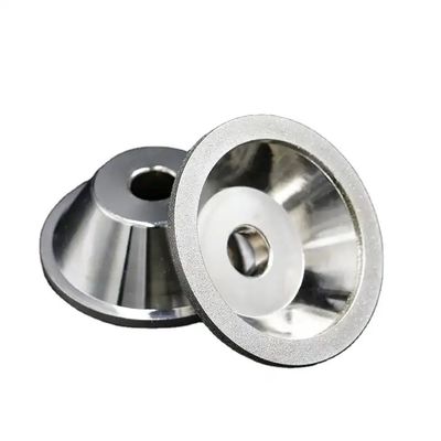 Muela abrasiva electrochapada cuenco del ribete de Diamond Cutting Disc Metal Glass