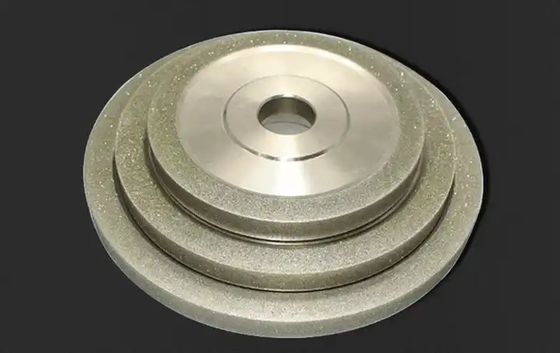 M2 plano de diversa plata electrochapada de acero de las formas de la muela abrasiva