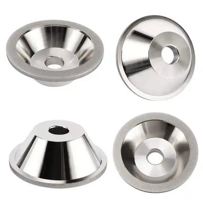 Muela abrasiva electrochapada cuenco del ribete de Diamond Cutting Disc Metal Glass