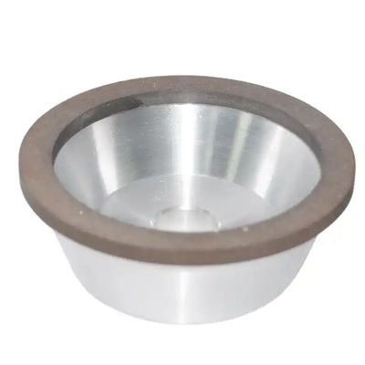 El tipo cuenco electrochapó la plata de Diamond Grinding Wheel Glass Edging