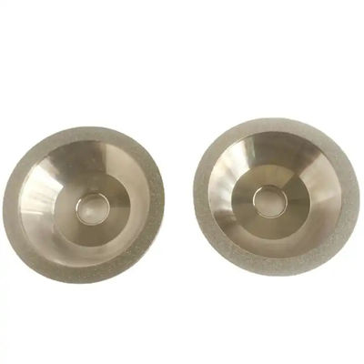 El tipo cuenco electrochapó la plata de Diamond Grinding Wheel Glass Edging