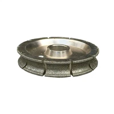 El metal irregular electrochapó la muela abrasiva Grit Customized