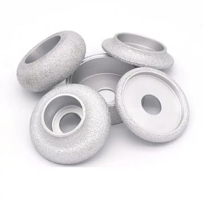 Pequeña muela abrasiva eléctrica de plata electrochapada 50m m de la muela abrasiva