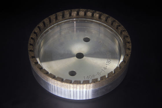 Boke 150m m Diamond Grinding Wheel dividido en segmentos externo para la máquina que bisela