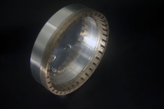 Boke 150m m Diamond Grinding Wheel dividido en segmentos externo para la máquina que bisela