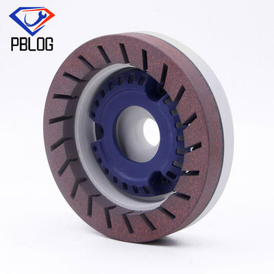 El cuenco de Boke 150m m forma la rueda de pulido de la resina de Turbo con la chaqueta a prueba de agua para la máquina que bisela