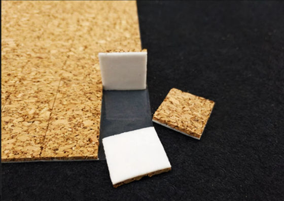 1Plastillas de corcho autoadhesivas de vidrio divisor de madera