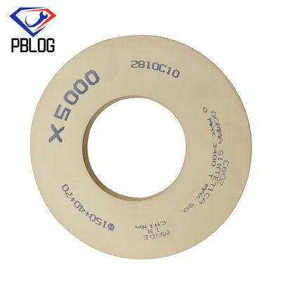Rueda de resina de alta durabilidad alcanzar velocidades máximas de 3000rpm con 20 * 12 espesor