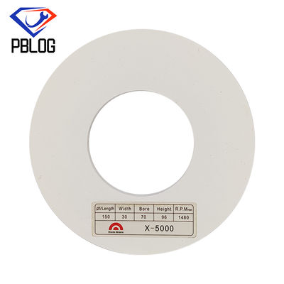 Rueda de resina Alta nitidez con velocidad máxima inferior a 2800 RPM Diámetro 150 mm