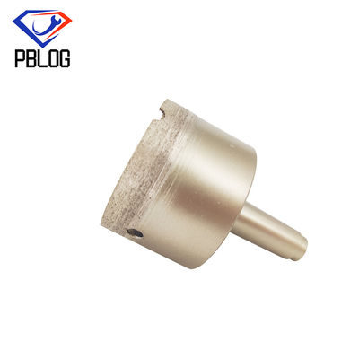 Plata 3 - 80 mm de vidrio de perforación trozos de diamante de vidrio de perforación de núcleo con alta resistencia al calor