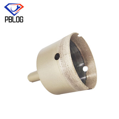 Plata 3 - 80 mm de vidrio de perforación trozos de diamante de vidrio de perforación de núcleo con alta resistencia al calor