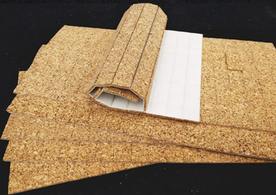 Cuadrado Self Stick Pads de corcho auto adhesivo duradero con acabado suave