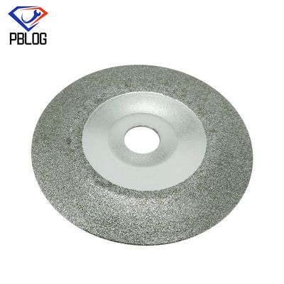 22 mm Arbor Hole Roda de molienda electro-aplastada para el material abrasivo de diamante