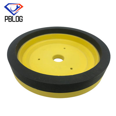 Rueda de molienda de resina de precisión para molienda de vidrio fino con diseño de rueda de cuenco