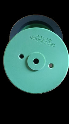 Rueda de molienda de resina de vidrio fino de 150 mm / rueda de resina de vidrio fino usada para máquina de doble filo