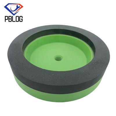Roda de diamante de 150 mm de borde redondo para la molienda de vidrio