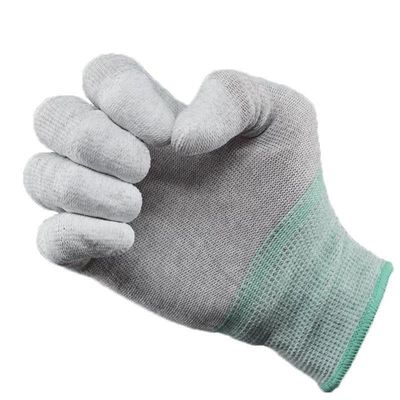 Guantes de plástico negro adaptados para aplicaciones de baja transpirabilidad