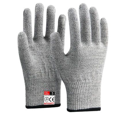 Guantes de plástico negro adaptados para aplicaciones de baja transpirabilidad