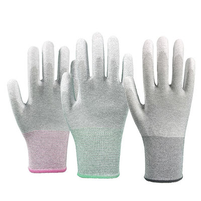 Guantes de plástico negro adaptados para aplicaciones de baja transpirabilidad