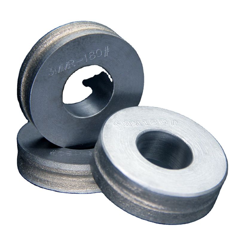 BOKE mini tamaño borde de lápiz borde redondo de vidrio borde de piedra de diamante máquina de molienda CNC