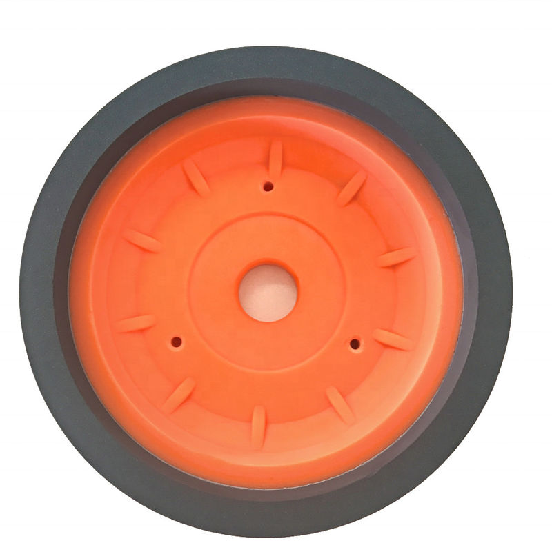 Grinding de bonos de la copa de naranja Beveling rueda de resina para la máquina de vidrio para Bavelloni Bovone