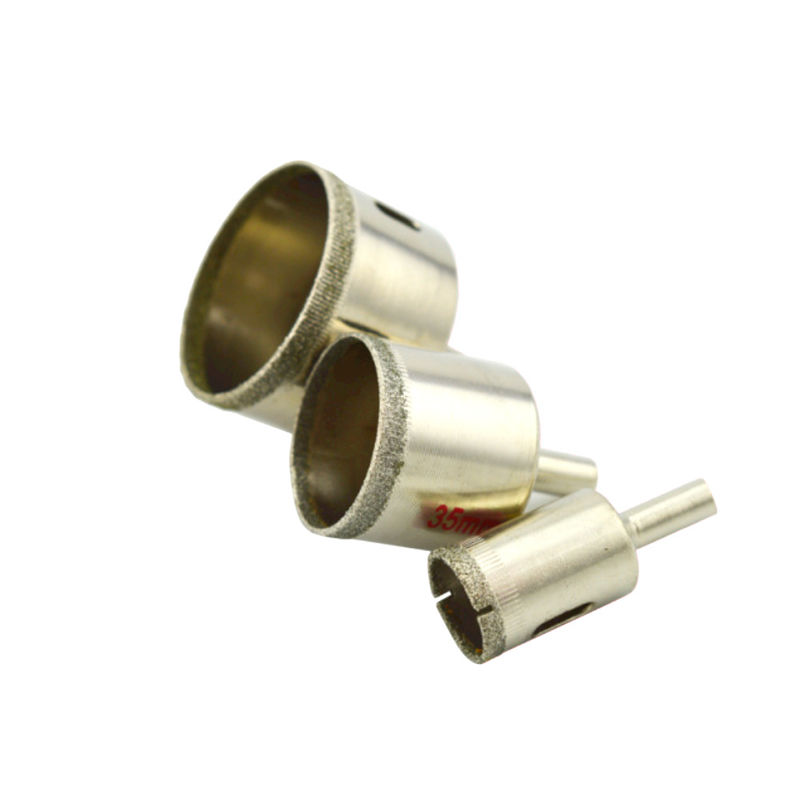 Excavadora de núcleo de diamante electroplacado Excavadora para vidrio Tejas cerámicas