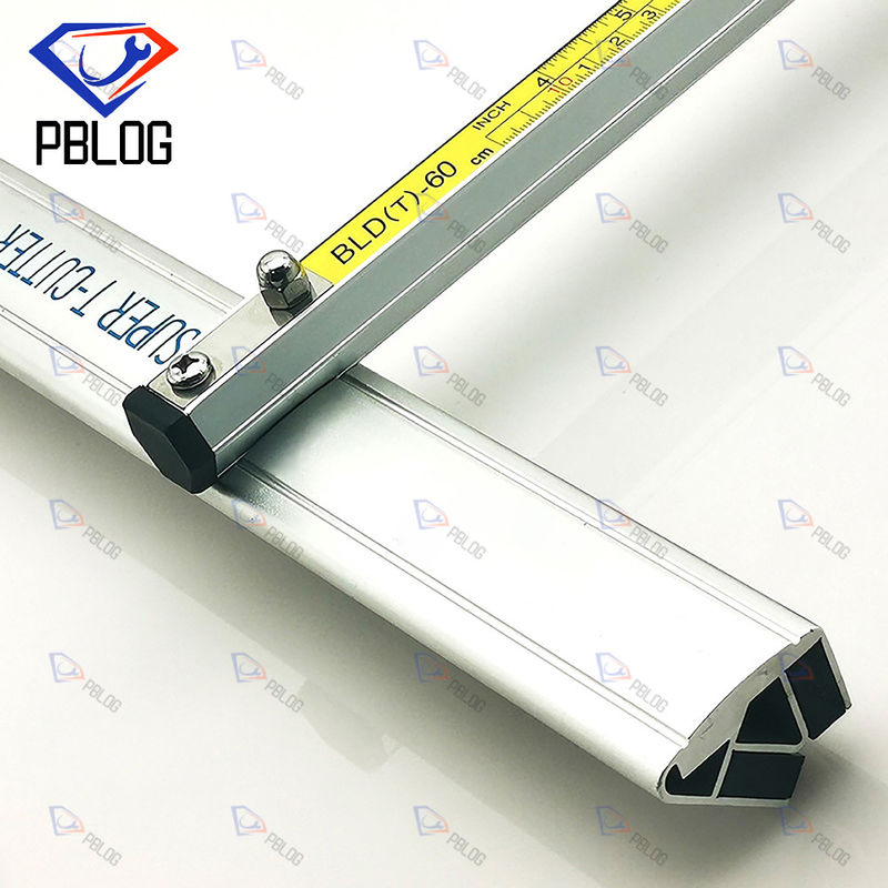 PBLOG fábrica de venta T forma de vidrio cortador de metal mango de buena calidad de vidrio cortador de vidrio de procesamiento de herramientas de diamantes