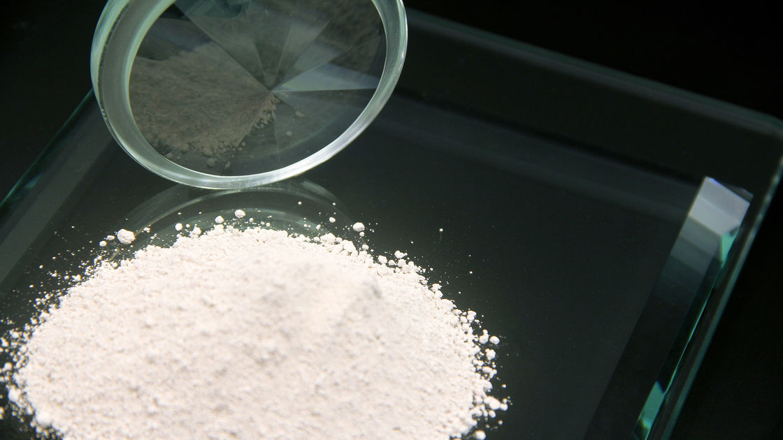 El óxido de cristal del cerio pulveriza el ODM blanco del color del polvo de cristal de la tierra rara