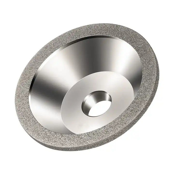 El tipo cuenco electrochapó la plata de Diamond Grinding Wheel Glass Edging
